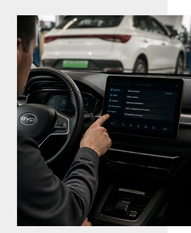 Русификация BYD E2 в Наро-Фоминске от 15265 р. | ФастМобиль-Нр- под ключ